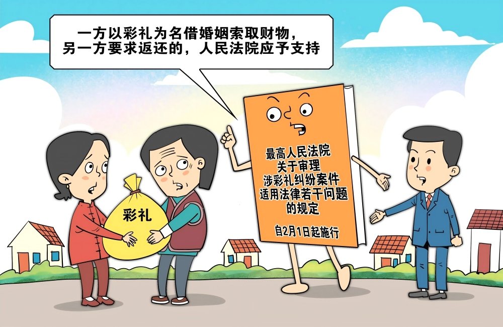 最高人民法院关于审理涉彩礼纠纷案件适用法律若干问题的规定_1000X650_.jpg